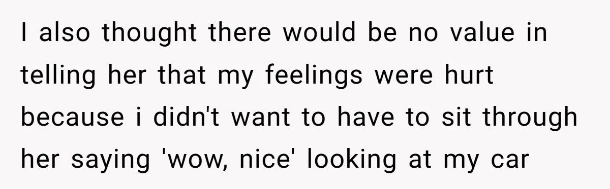 They Pretended to Be Unimpressed by Their Friend’s New Car After She Ignored Their Own - Were They Being Petty