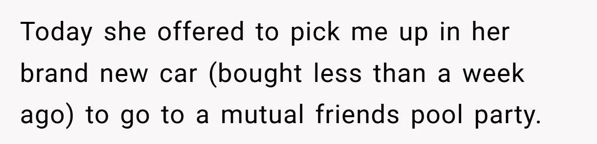 They Pretended to Be Unimpressed by Their Friend’s New Car After She Ignored Their Own - Were They Being Petty