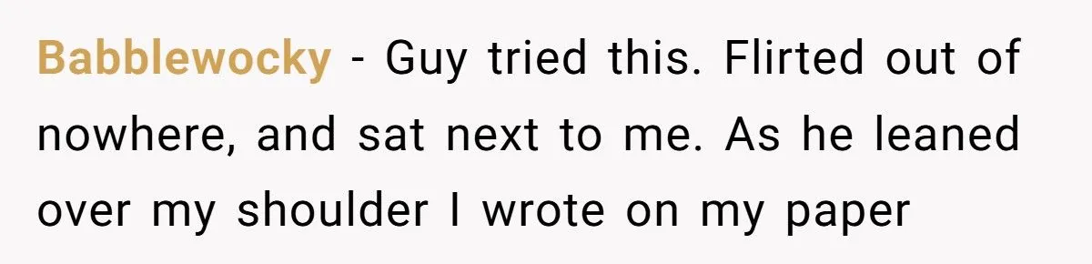 A Student Let a Classmate Cheat, Only to Swap in the Correct Answers and Watch Him Fail