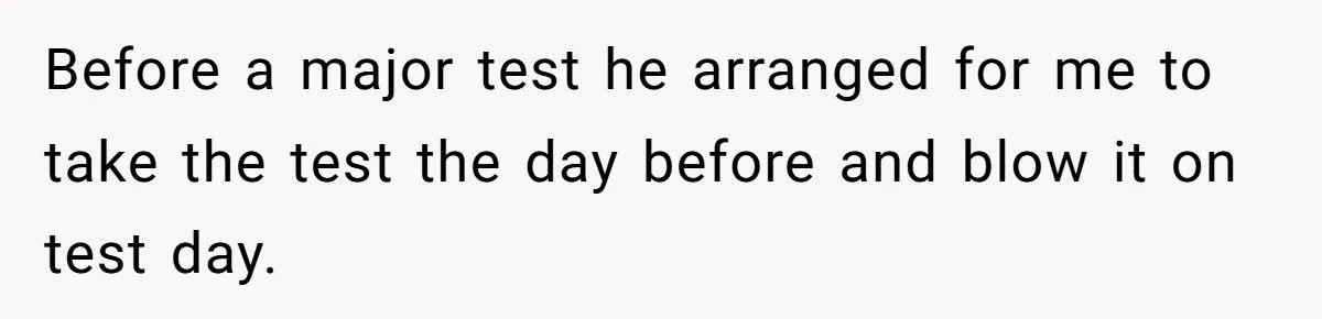 A Student Let a Classmate Cheat, Only to Swap in the Correct Answers and Watch Him Fail