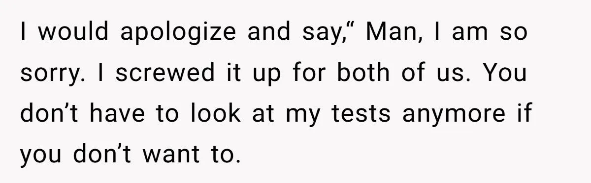 A Student Let a Classmate Cheat, Only to Swap in the Correct Answers and Watch Him Fail