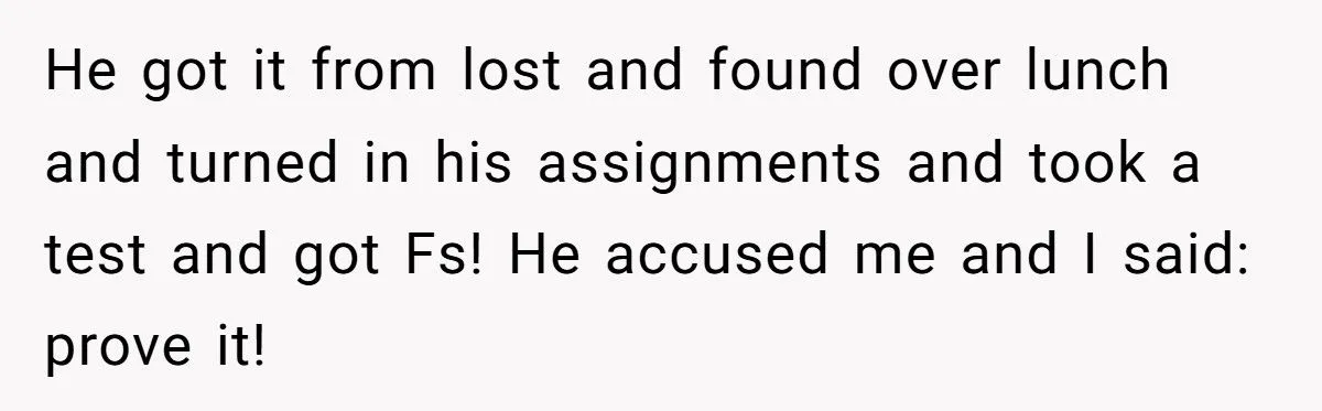 A Student Let a Classmate Cheat, Only to Swap in the Correct Answers and Watch Him Fail