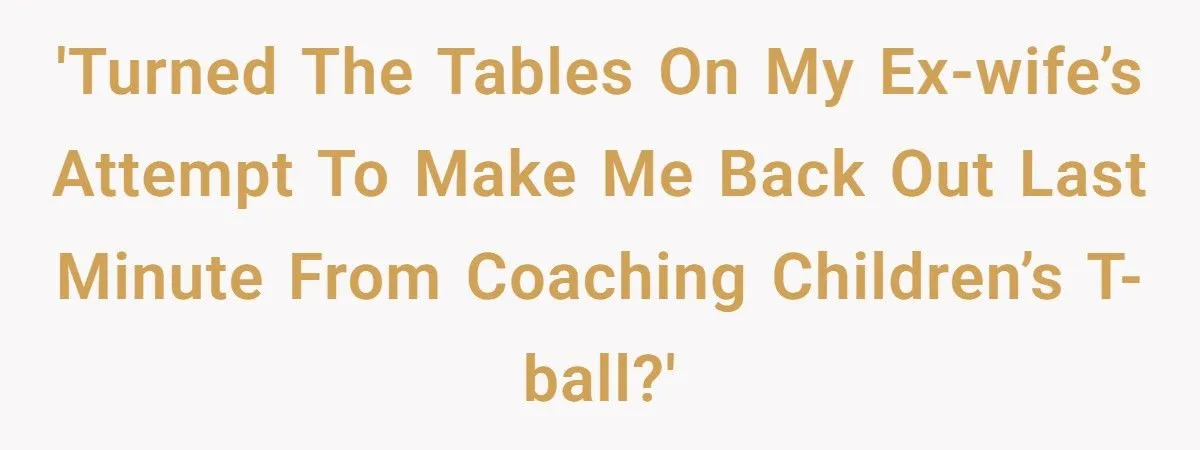 Ex-Wife Tried to Trap Her Ex in a Coaching Scam - But Got Publicly Shamed Instead