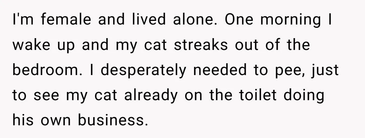 Her Ex Made Her Suffer Every Time She Needed the Bathroom - So She Made Him Clean Up Her Mess
