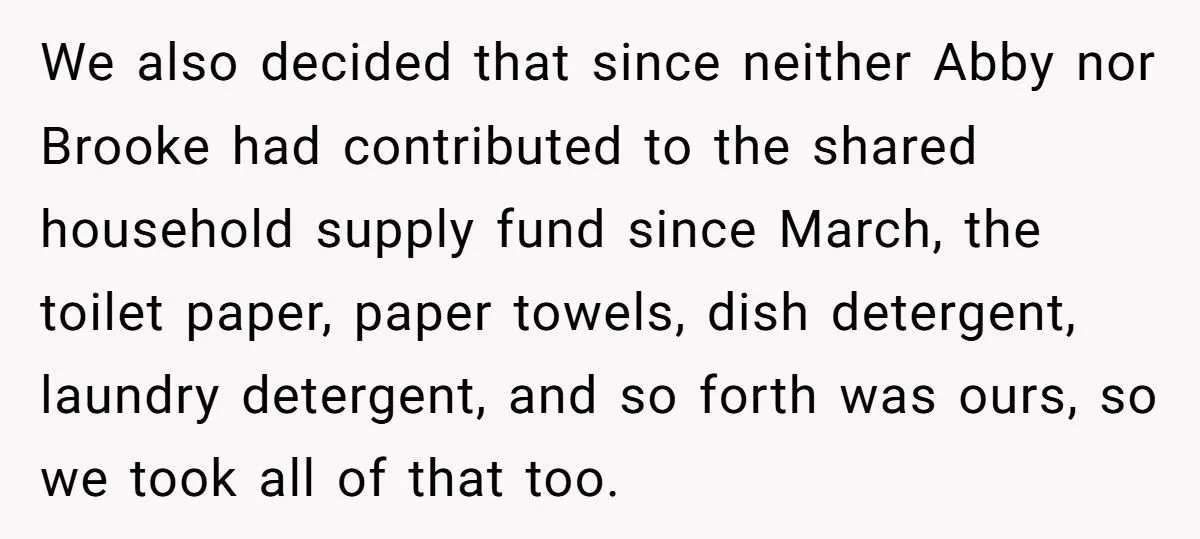 Roommates Stopped Pulling Their Weight - So We Took Everything, Even the Toilet Paper (Petty Revenge Level: Expert)