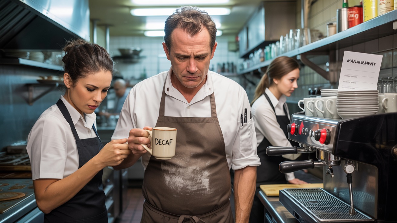 Barista Serves Decaf To Creepy Chef For Five Months As Revenge