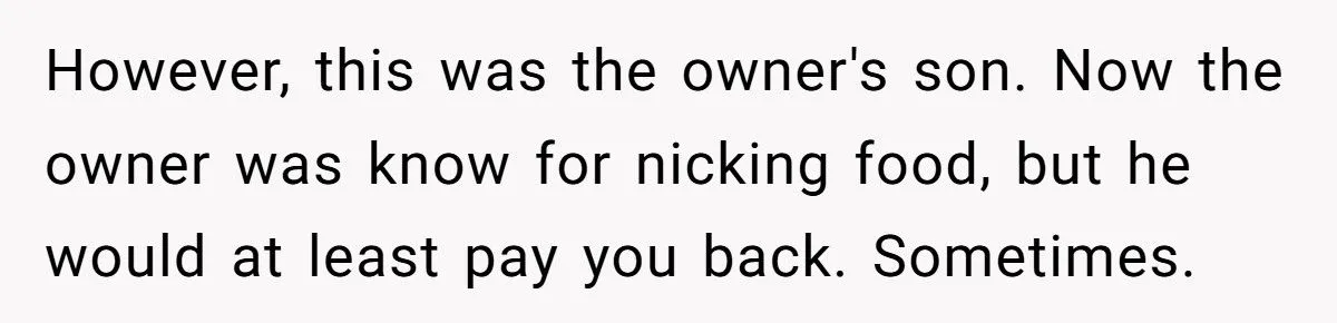 Boss’s Son Stole Food from the Office Fridge—Until One Co-Worker Made Him Puke in Front of Everyone