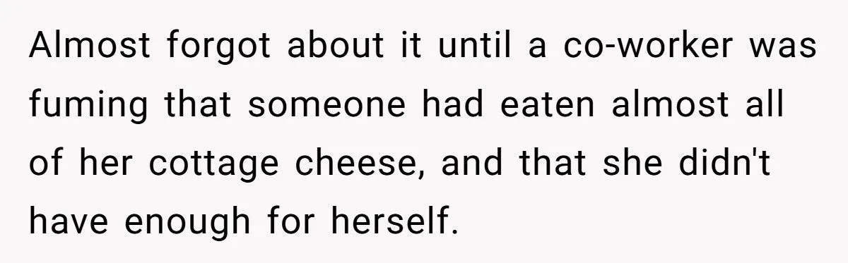 Boss’s Son Stole Food from the Office Fridge—Until One Co-Worker Made Him Puke in Front of Everyone