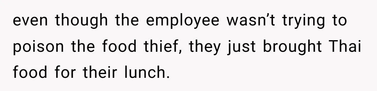 Boss’s Son Stole Food from the Office Fridge—Until One Co-Worker Made Him Puke in Front of Everyone