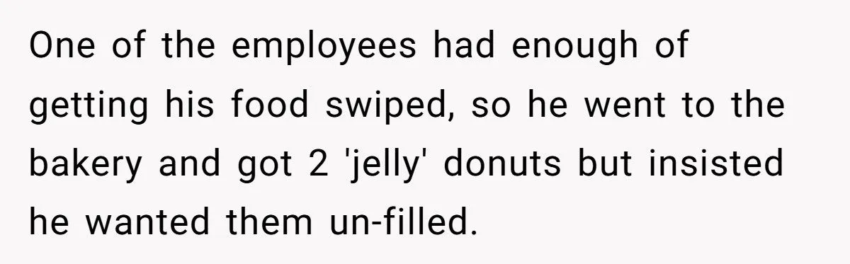 Boss’s Son Stole Food from the Office Fridge—Until One Co-Worker Made Him Puke in Front of Everyone