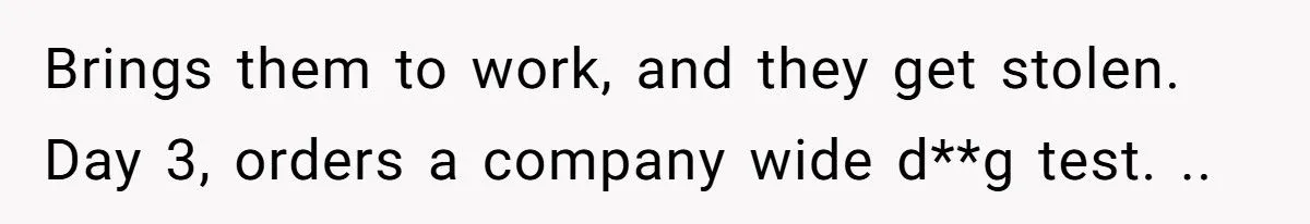 Boss’s Son Stole Food from the Office Fridge—Until One Co-Worker Made Him Puke in Front of Everyone