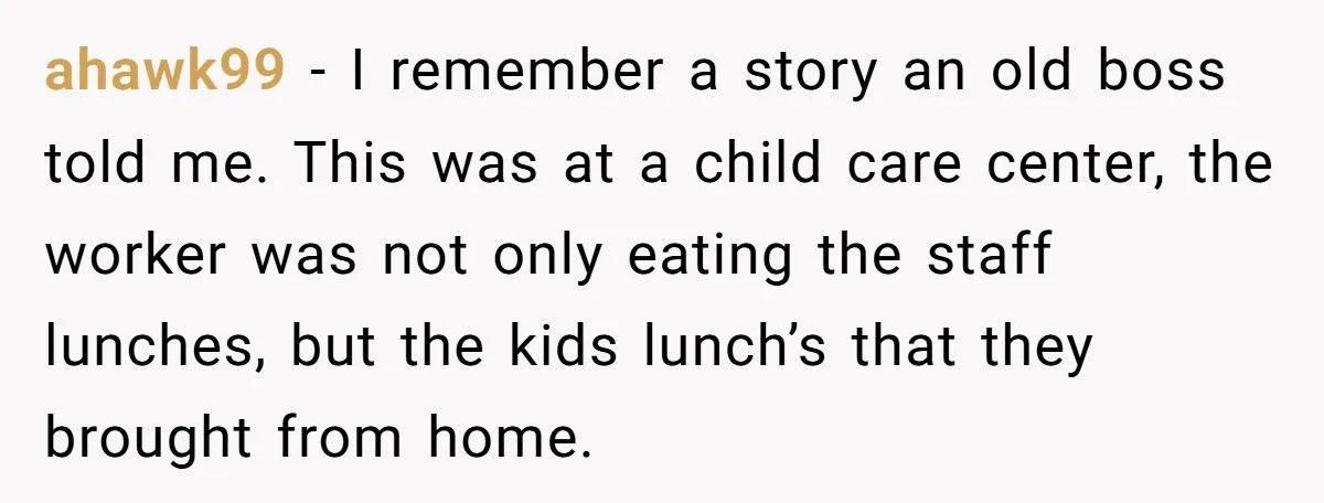 Boss’s Son Stole Food from the Office Fridge—Until One Co-Worker Made Him Puke in Front of Everyone