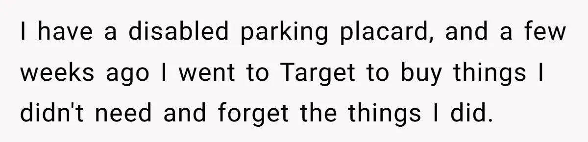 She Stole Disabled Parking at Target - What Happened Next Left Everyone Cheering