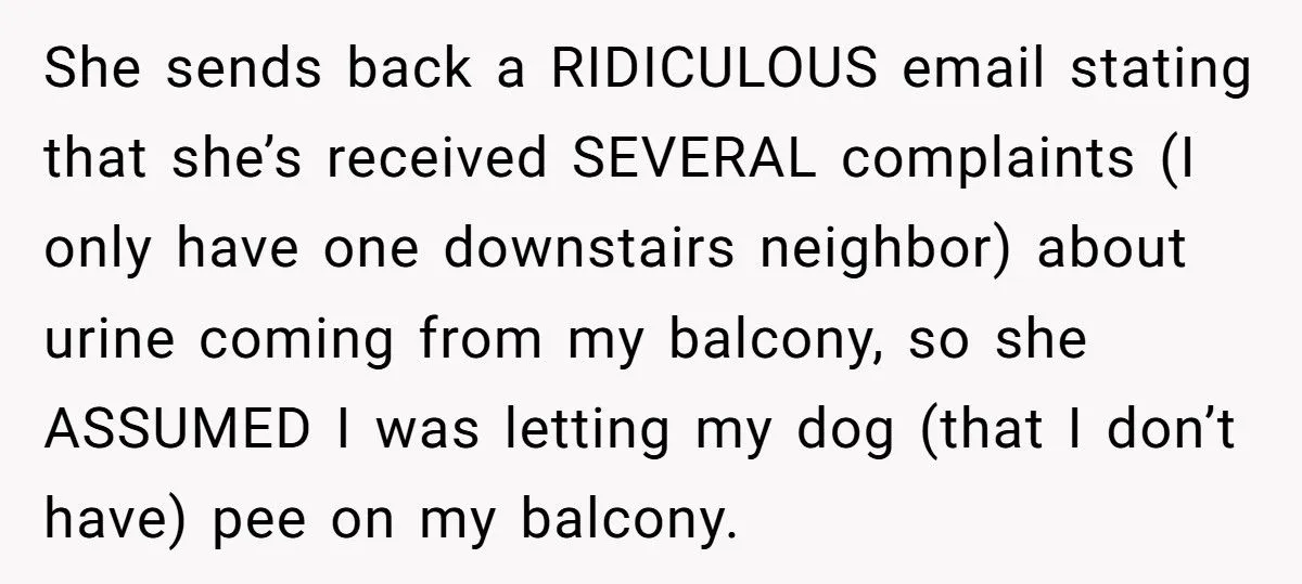 Woman’s Balcony Battle: Petty Revenge Or Lease-Ending Chaos?