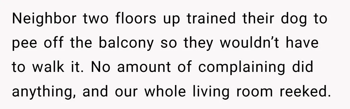 Woman’s Balcony Battle: Petty Revenge Or Lease-Ending Chaos?