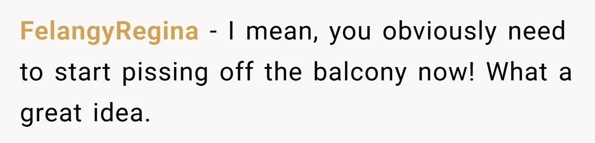 Woman’s Balcony Battle: Petty Revenge Or Lease-Ending Chaos?