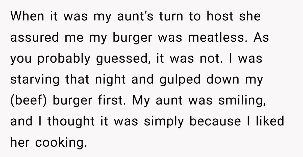 She Served Her Vegetarian Niece Beef on Purpose - So the Niece Got Revenge at the Dinner Table