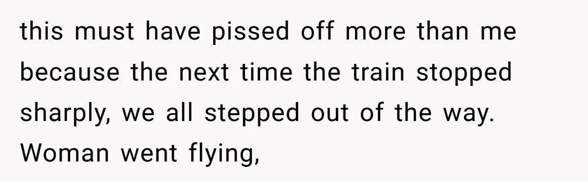 Woman Turns Into a “Human Pillar” on a Bus - Until Petty Revenge Sends Her Crashing to the Floor