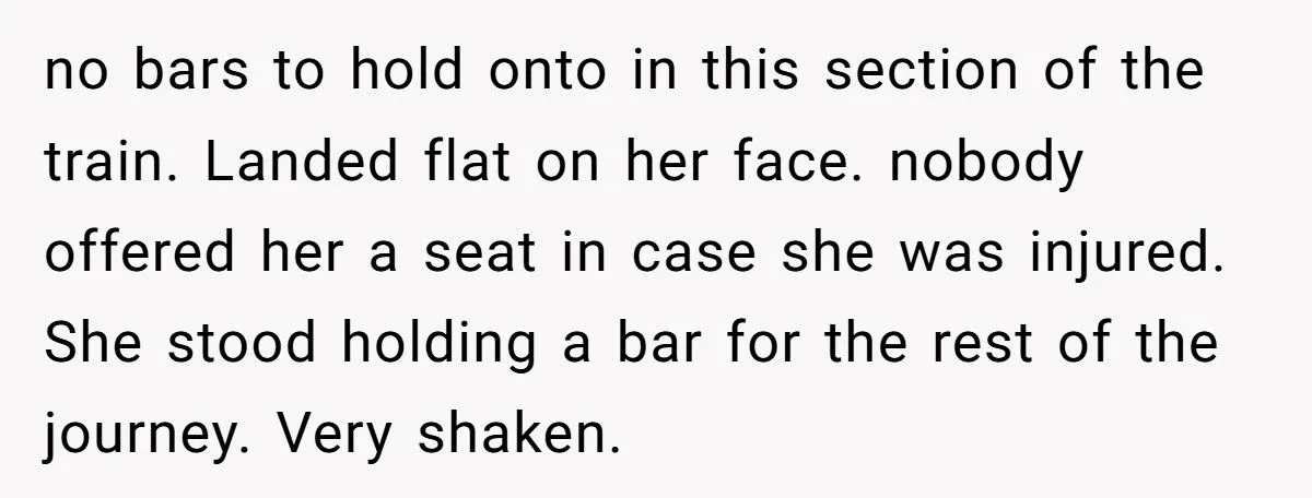 Woman Turns Into a “Human Pillar” on a Bus - Until Petty Revenge Sends Her Crashing to the Floor