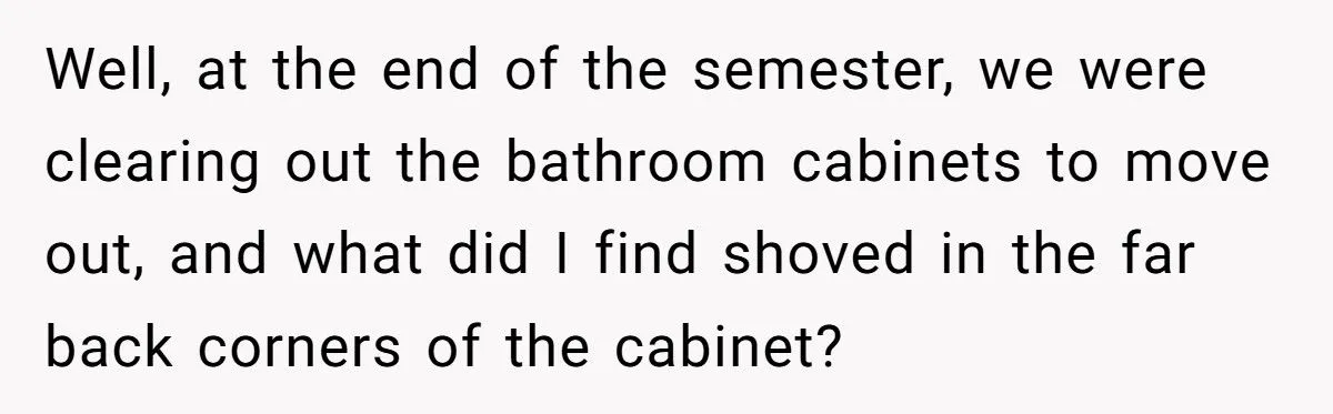 Roommate’s Washcloth Theft Backfires With A Grimy Revenge