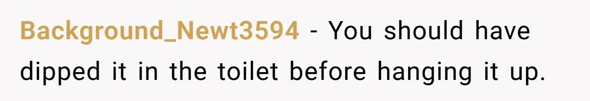 Roommate’s Washcloth Theft Backfires With A Grimy Revenge