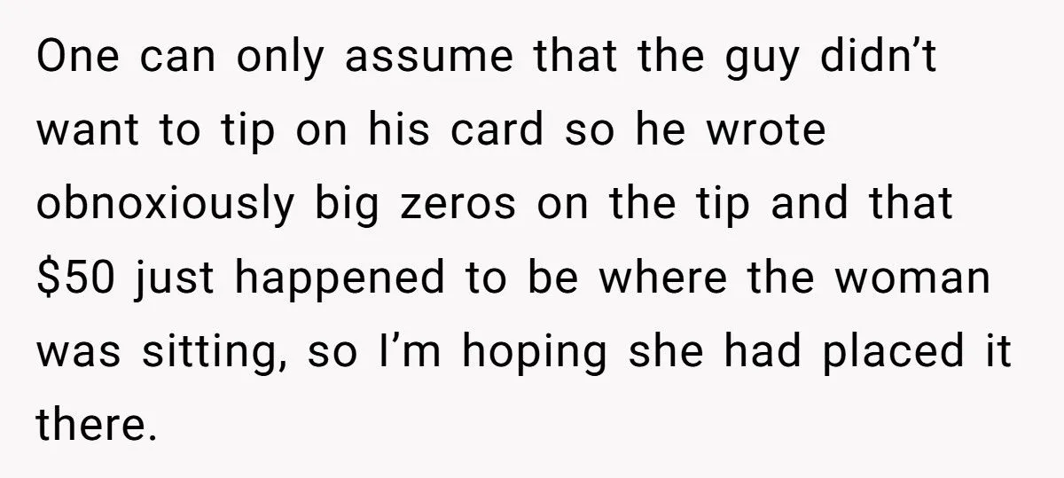 The Customer Who Tried to Impress a Date With a Fake $100 - and Got Publicly Humiliated by the Server He Tricked”