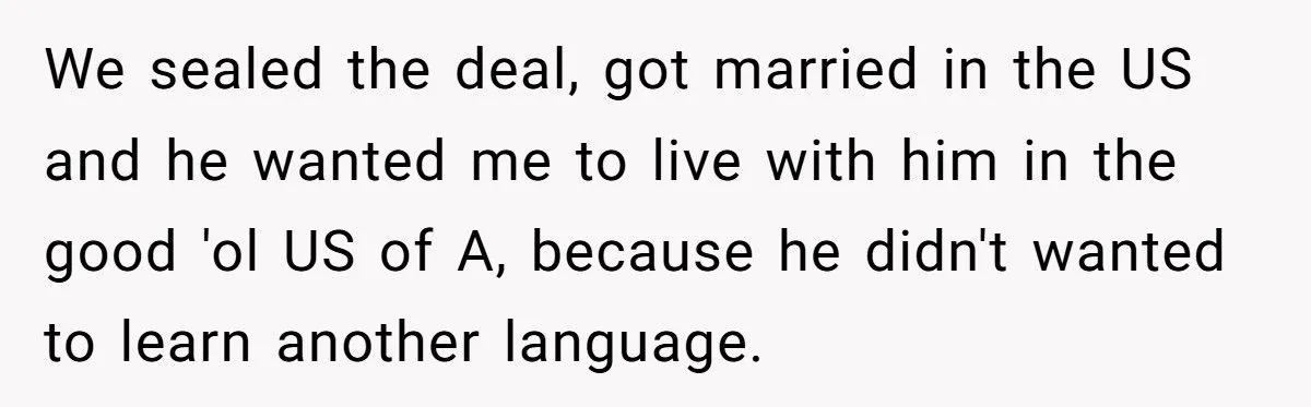 She Lets Her Ex-Husband Sink in Divorce Lawyer Fees After He Abandoned Her Across Continents