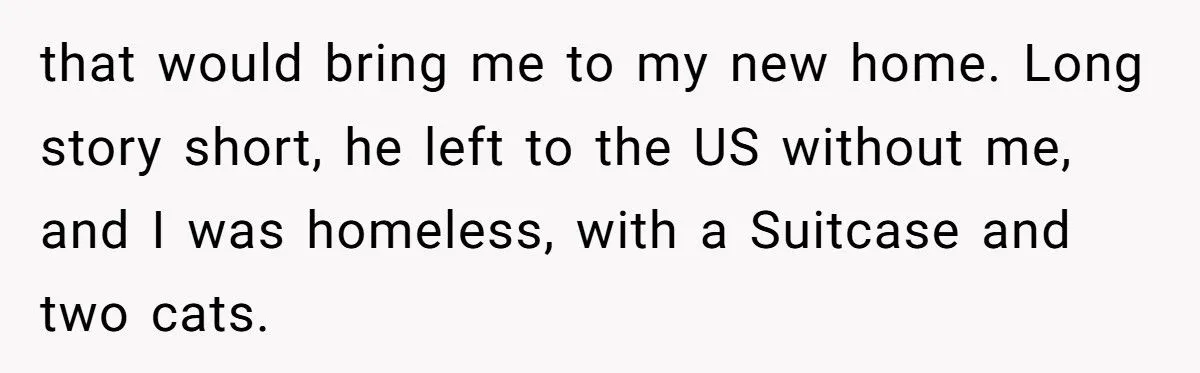 She Lets Her Ex-Husband Sink in Divorce Lawyer Fees After He Abandoned Her Across Continents