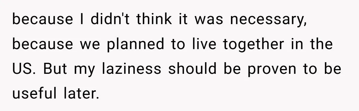 She Lets Her Ex-Husband Sink in Divorce Lawyer Fees After He Abandoned Her Across Continents
