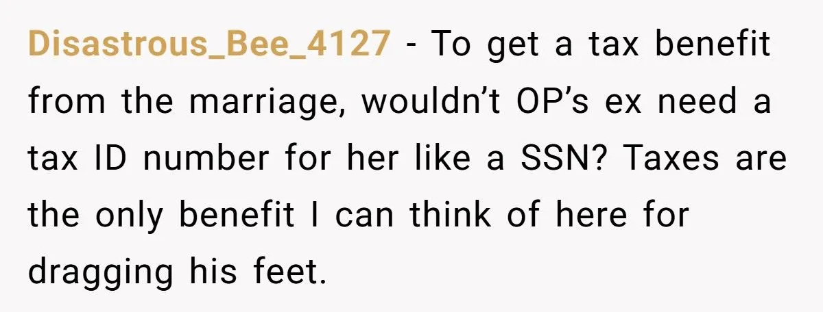 She Lets Her Ex-Husband Sink in Divorce Lawyer Fees After He Abandoned Her Across Continents