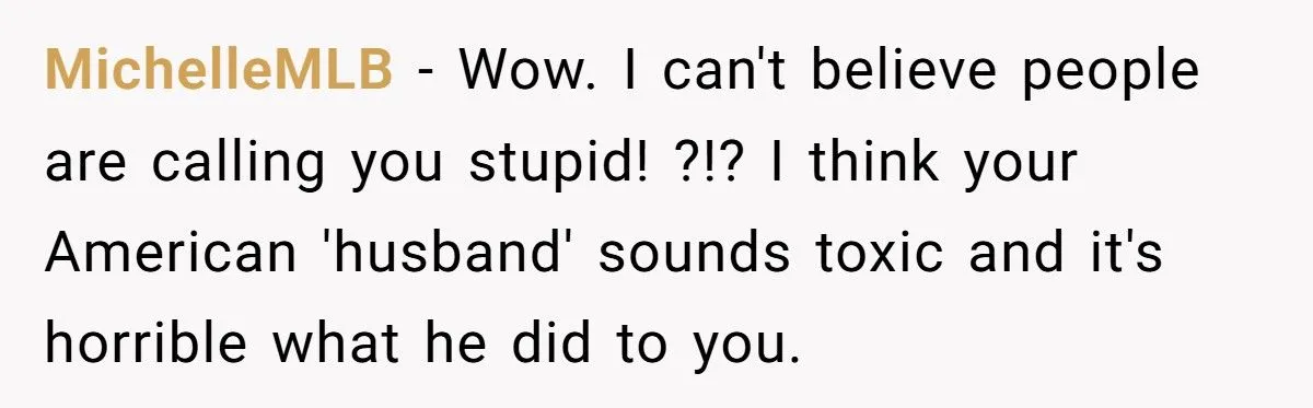 She Lets Her Ex-Husband Sink in Divorce Lawyer Fees After He Abandoned Her Across Continents