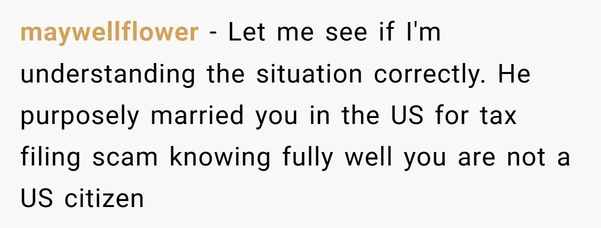 She Lets Her Ex-Husband Sink in Divorce Lawyer Fees After He Abandoned Her Across Continents