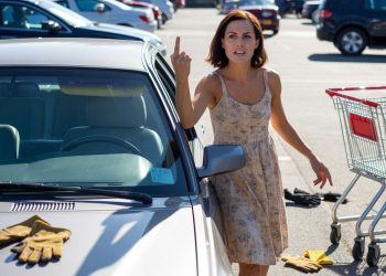 Litterer Gets Gloves Shoved Under Wiper In Petty Revenge