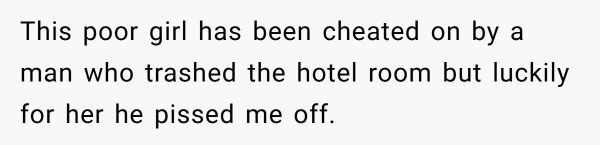 A Hotel Housekeeper Found Proof of Cheating in a Trashed Room and Sent It Straight to the Girlfriend