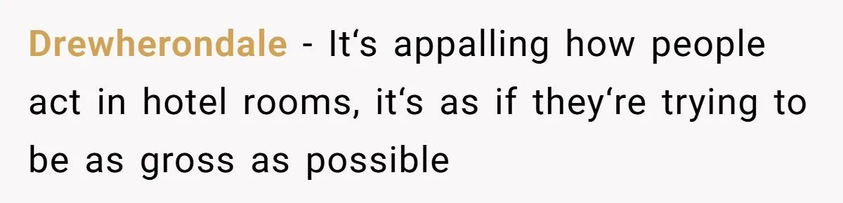 A Hotel Housekeeper Found Proof of Cheating in a Trashed Room and Sent It Straight to the Girlfriend