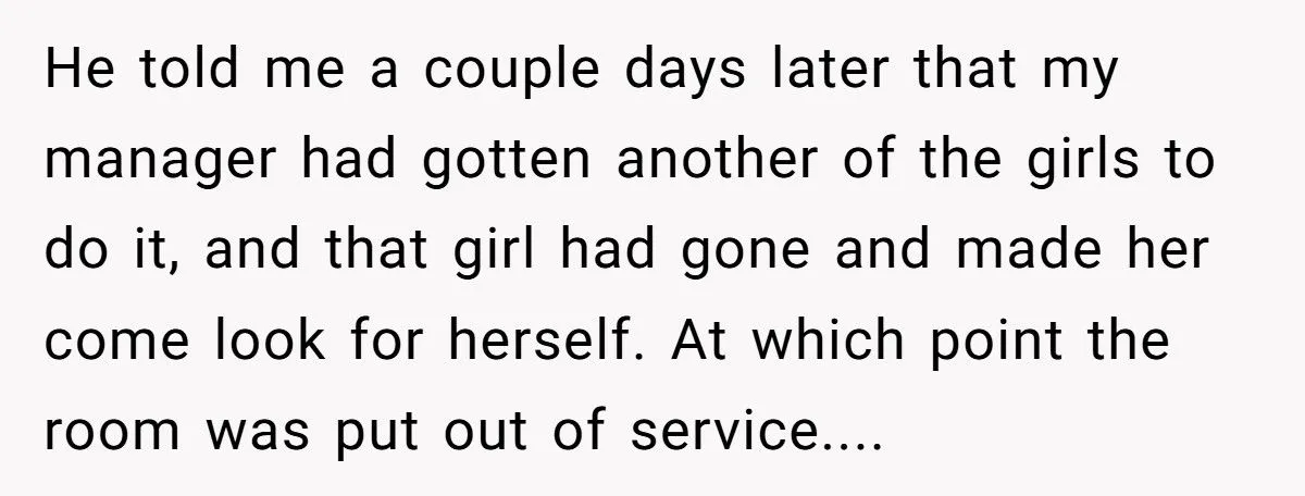 A Hotel Housekeeper Found Proof of Cheating in a Trashed Room and Sent It Straight to the Girlfriend