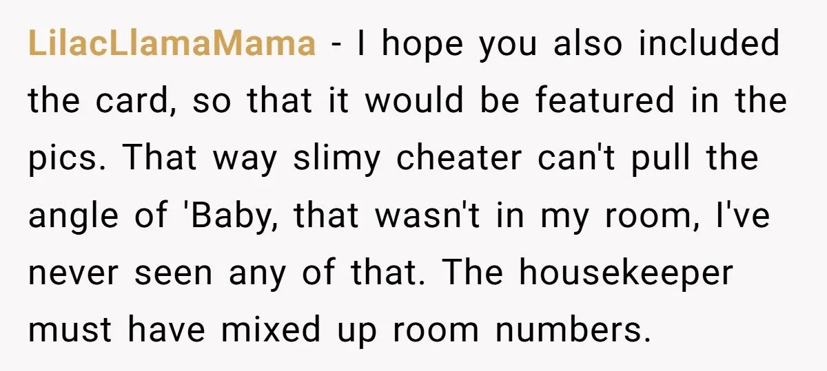 A Hotel Housekeeper Found Proof of Cheating in a Trashed Room and Sent It Straight to the Girlfriend