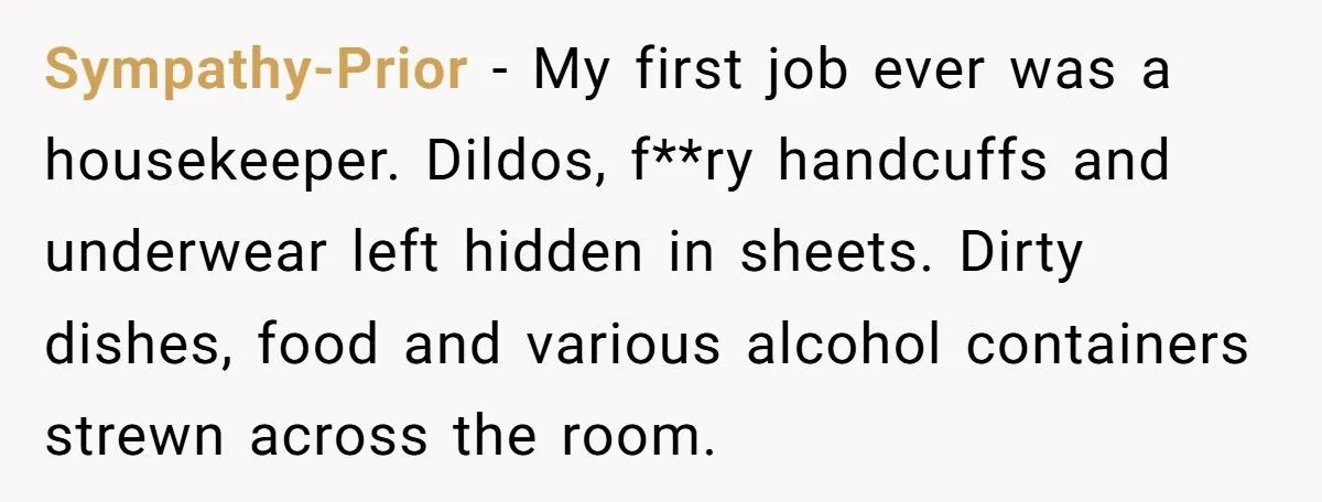 A Hotel Housekeeper Found Proof of Cheating in a Trashed Room and Sent It Straight to the Girlfriend