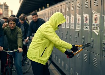Vigilante Cyclist Cuts Locks To Free Bike Lockers