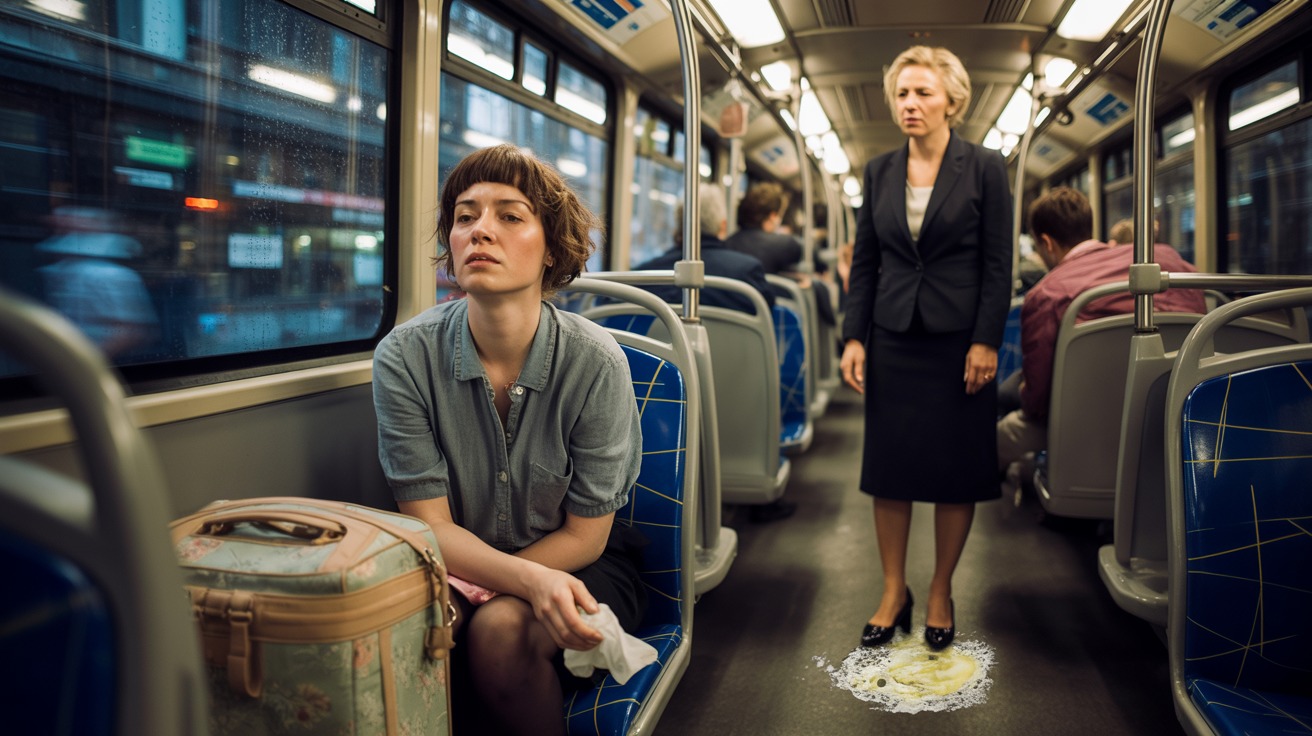 Chemo Patient’s Puke Revenge Silences Rude Bus Passenger Chemo Patient’s Puke Revenge Silences Rude Bus Passenger