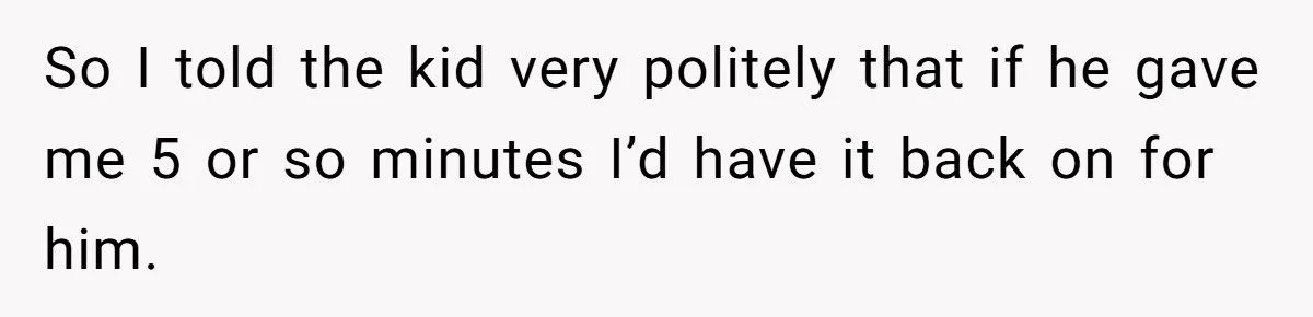 Tradesman Shuts Down Fortnite Game, Kid Throws a Fit, and Dad Just Watches