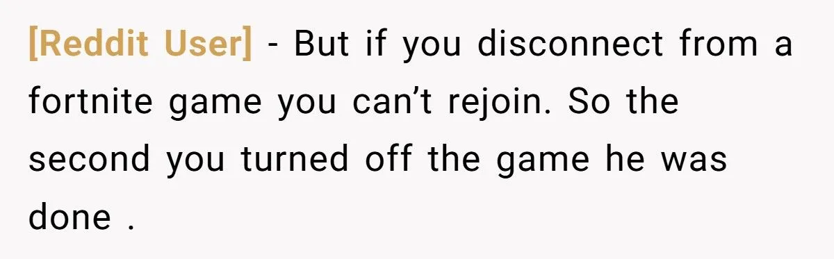 Tradesman Shuts Down Fortnite Game, Kid Throws a Fit, and Dad Just Watches