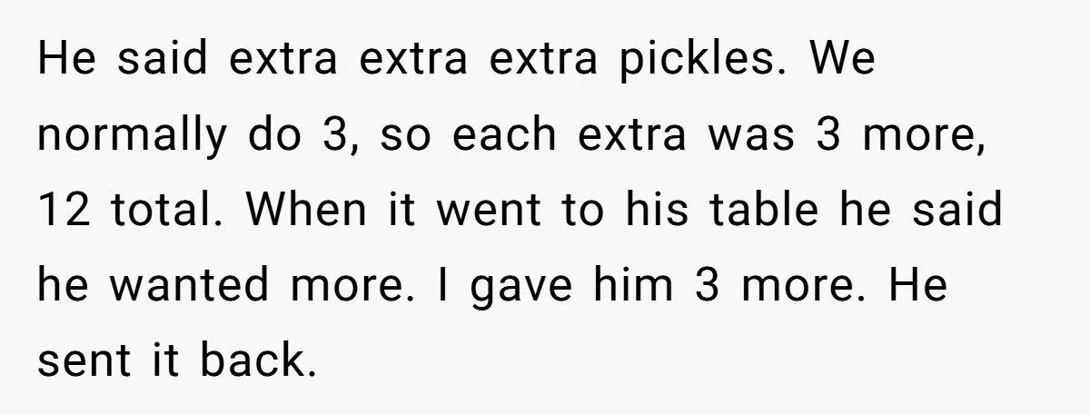 These Customers Thought They Were in Charge - Until the Chef’s Petty Revenge Hit the Table