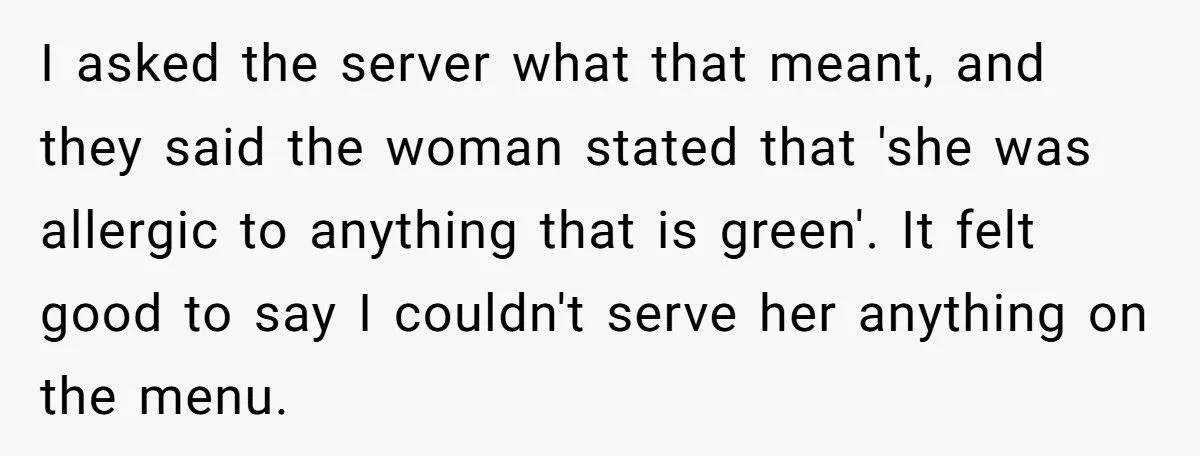 These Customers Thought They Were in Charge - Until the Chef’s Petty Revenge Hit the Table