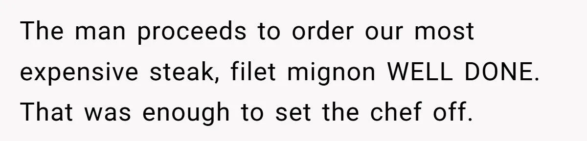 These Customers Thought They Were in Charge - Until the Chef’s Petty Revenge Hit the Table