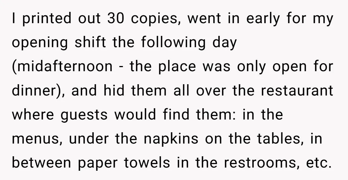 Waitress Quits Upscale Steakhouse With Epic Letter Campaign Against Abusive Owner