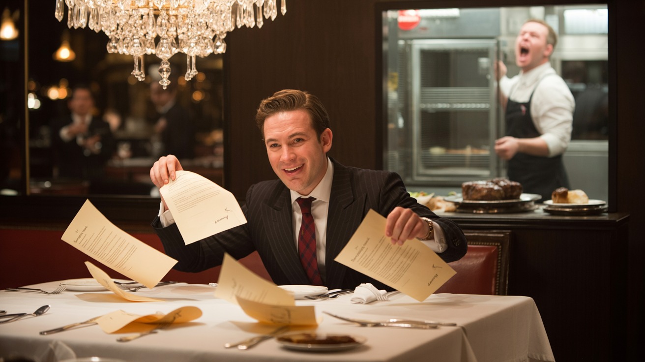 Waitress Quits Upscale Steakhouse With Epic Letter Campaign Against Abusive Owner