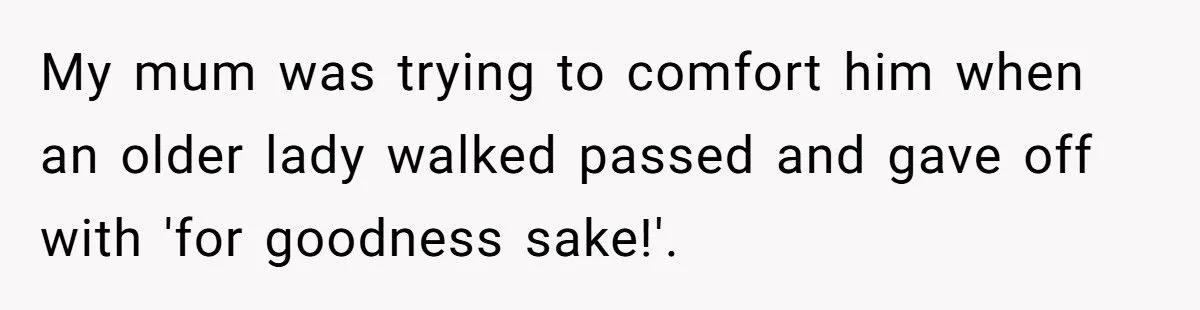 Mom Follows Rude Shopper With Crying Toddler For Revenge