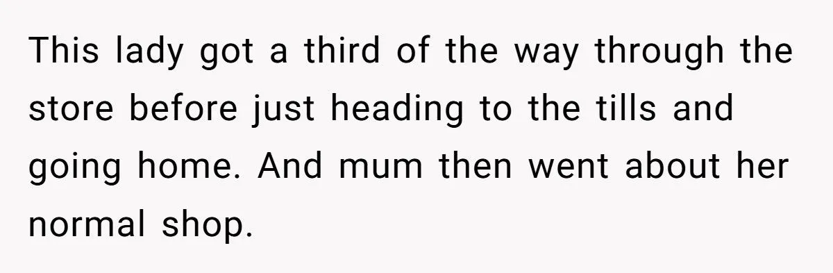 Mom Follows Rude Shopper With Crying Toddler For Revenge