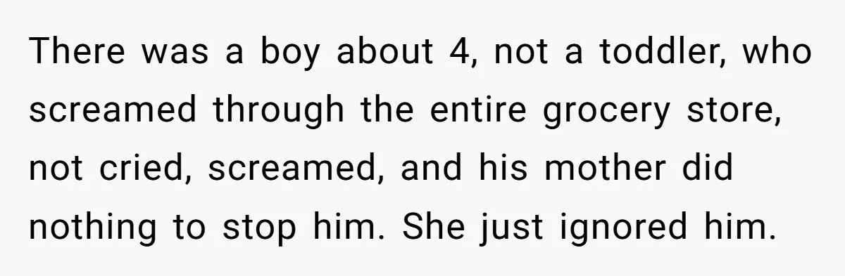 Mom Follows Rude Shopper With Crying Toddler For Revenge